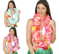 Collar Hawaiano ancho en 3 colores surtidos