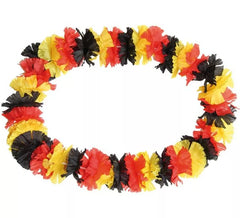 Hawaiian necklace colors of Germany flag