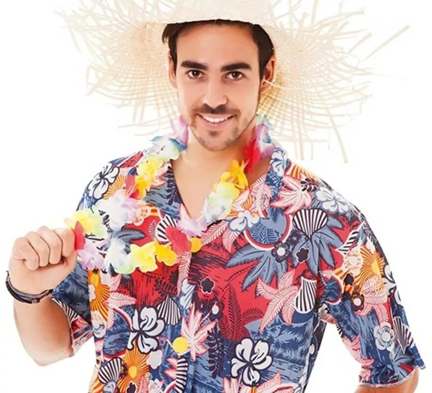 Collar Hawaiano de Flores