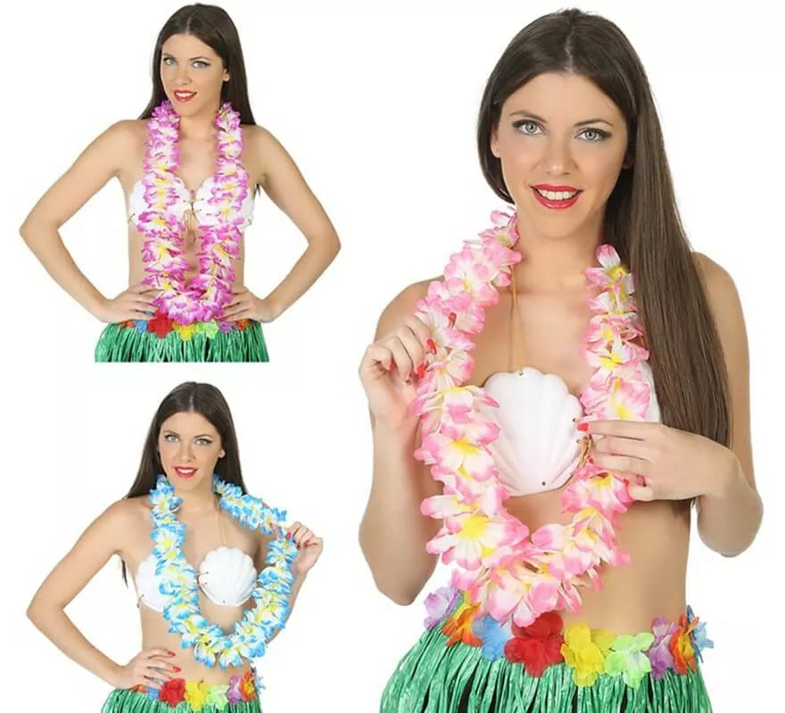 Translation missing: en.Collar Hawaiano en 3 colores surtidos