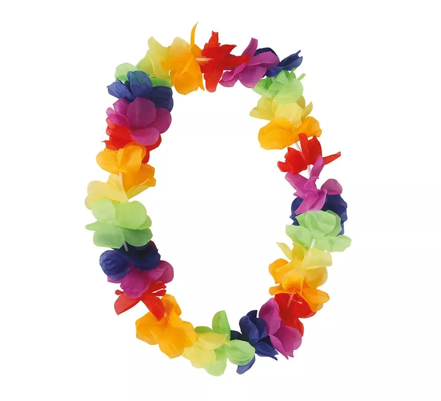 Collar Hawaiano Multicolor