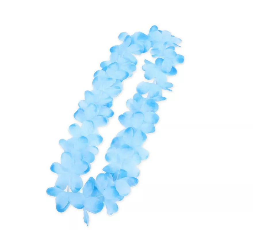 Translation missing: en.Collar Hawaii azul celeste de 50 cm