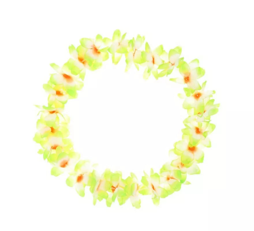 Translation missing: en.Collar Hawaii mediano verde de 46 cm