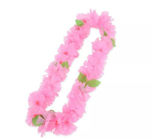 Collar Hawaii rosa de 55 cm
