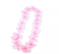 Collar Hawaii rosa suave de 55 cm