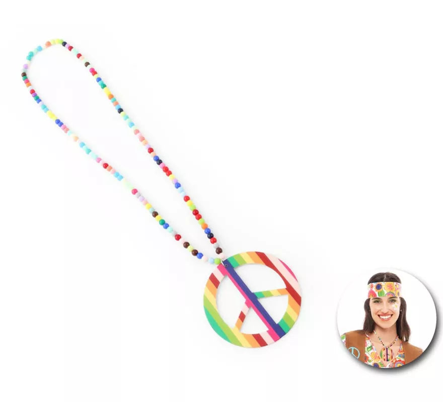 Translation missing: en.Collar Hippie con cuentas multicolor