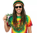 Collar Hojas de Marihuana adulto de 55 cm