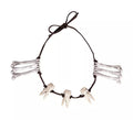 Collar Huesos y Dientes de 76x4,5x1 cm