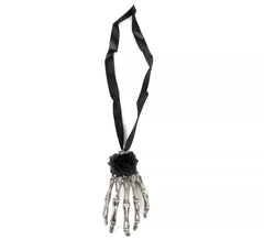 Skeleton Hand Necklace