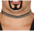 Collar o Gargantilla Punky o Sado de brillantes