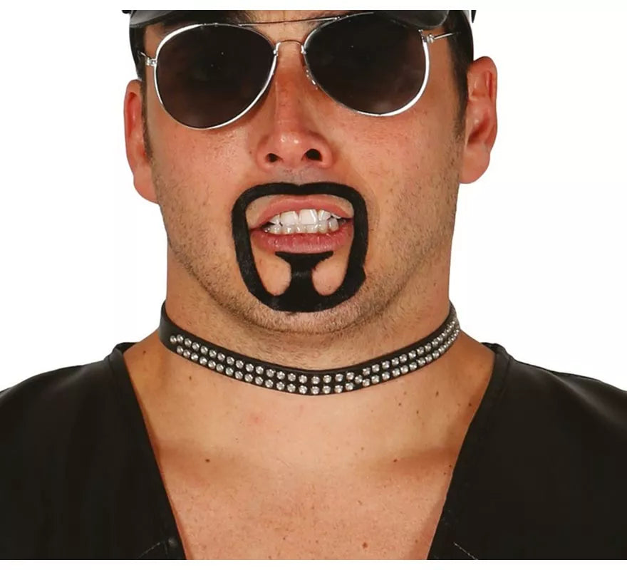 Collar o Gargantilla Punky o Sado de brillantes
