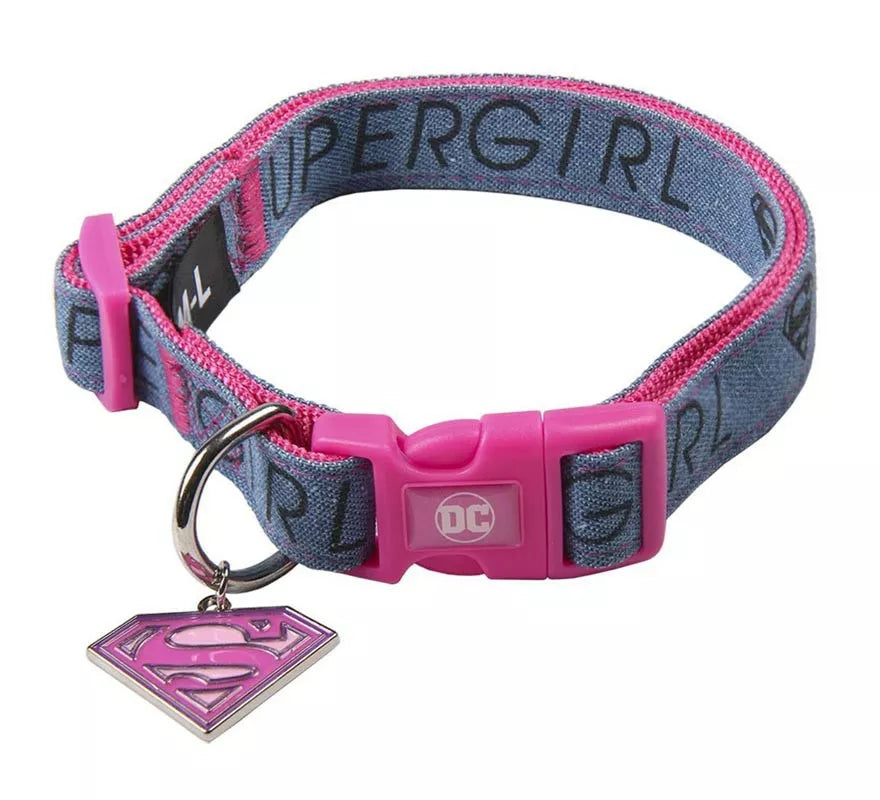 Collar para Perro de Supergirl