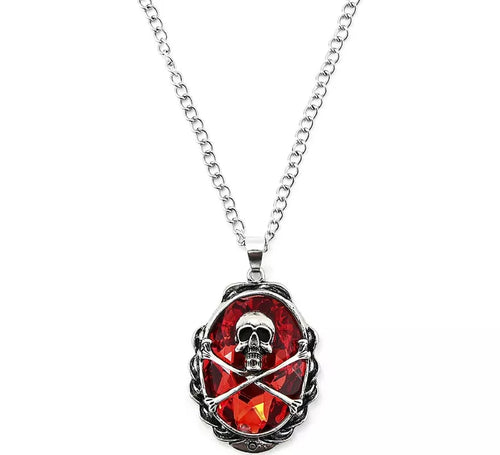 Collar Pirata Diamante rojo