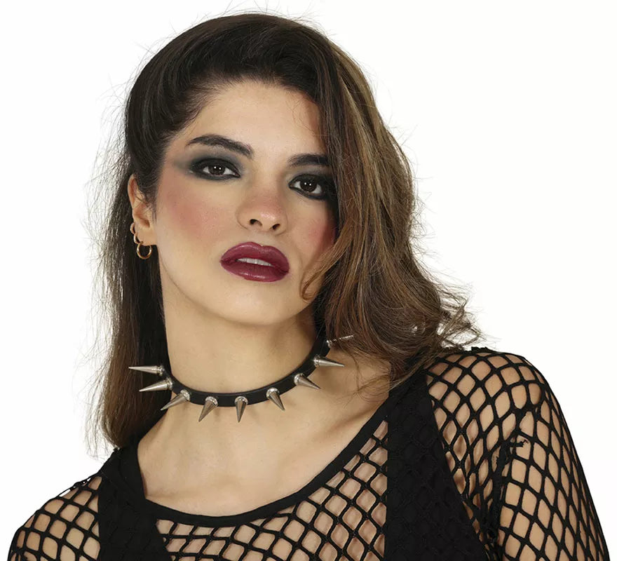 Collar Punk con Pinchos adulto