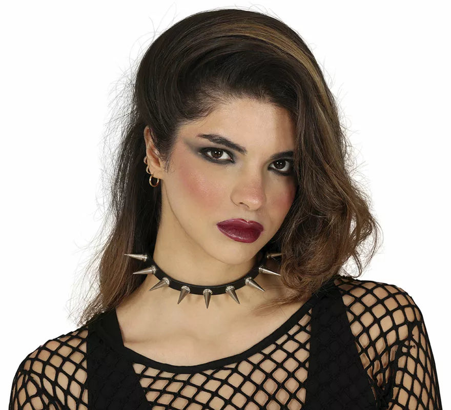 Collar Punk con Pinchos adulto