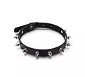 Collar Punky negro con Púas