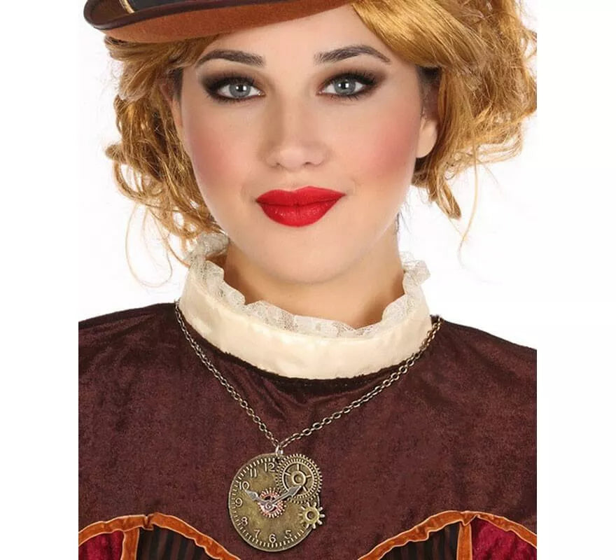 Translation missing: en.Collar Redondo Steampunk con Rodamientos