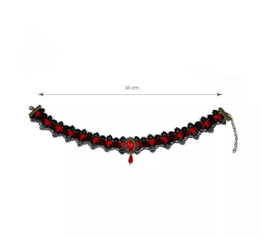 Translation missing: en.Collar Vampiresa chóker de 34 cm