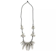 Voodoo Fangs and Skulls Necklace