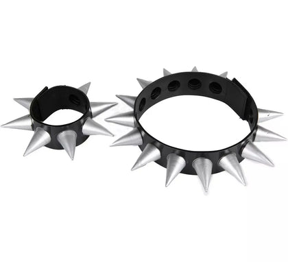 Collar y Pulsera Punk