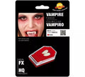 Colmillos de Vampiro con pasta adhesiva