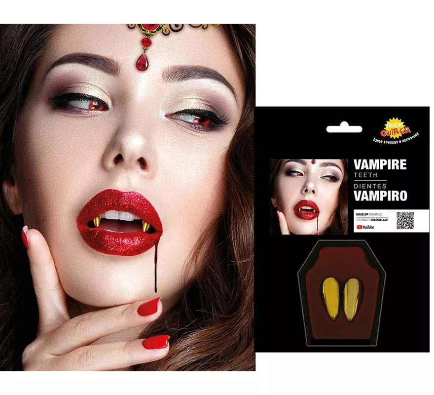 Colmillos oro de Vampiro