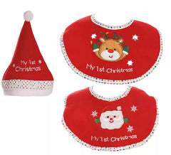 Baby Bib and Hat Set