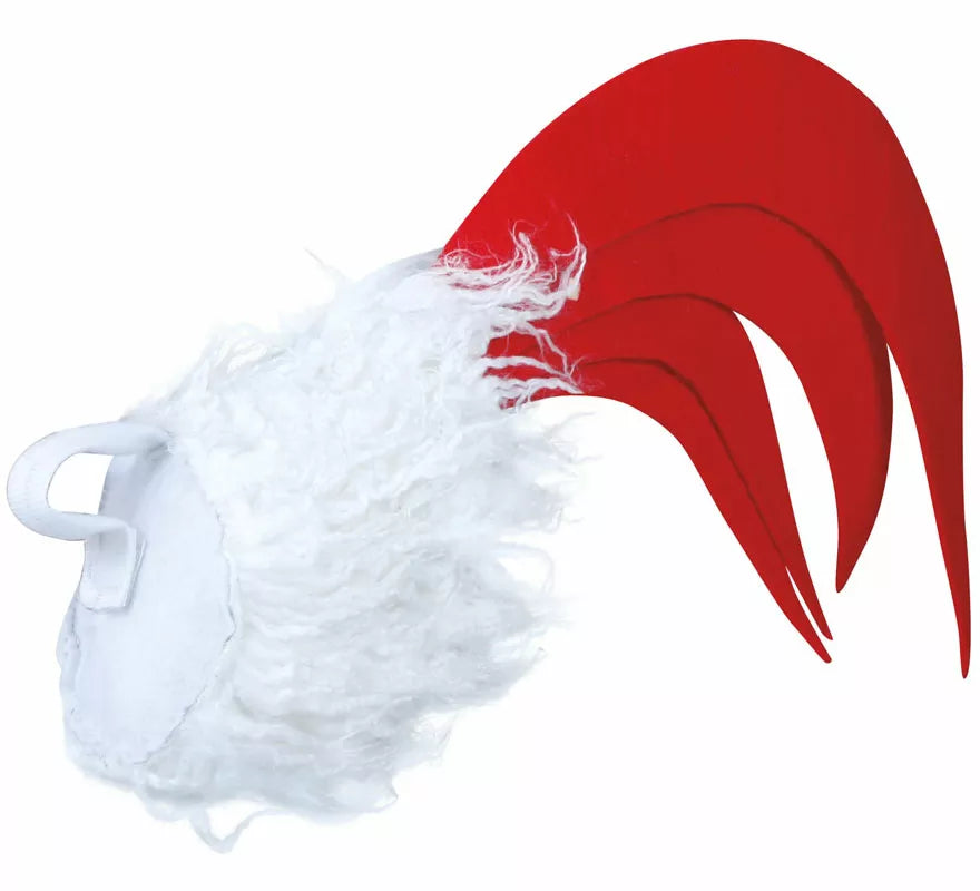 Conjunto de Gallina: Cola, Diadema y Pico