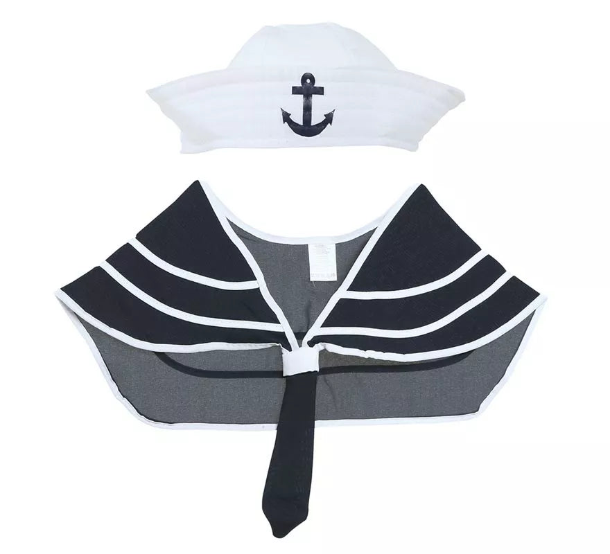 Translation missing: en.Conjunto de Marinero: gorro y pañuelo