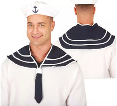 Sailor set: hat and scarf