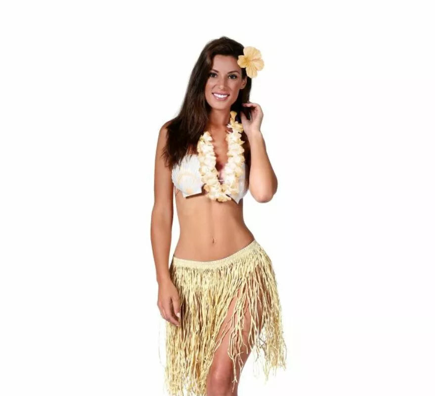 Conjunto Hawaiano de 3 Piezas en varios colores para mujer