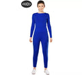 Conjunto Maillot Spandex en 2 piezas color Azul para mujer