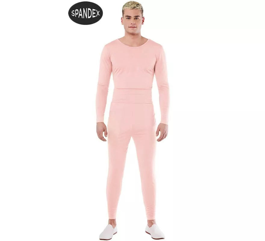 Translation missing: en.Conjunto Maillot Spandex en 2 piezas color Rosa hombre