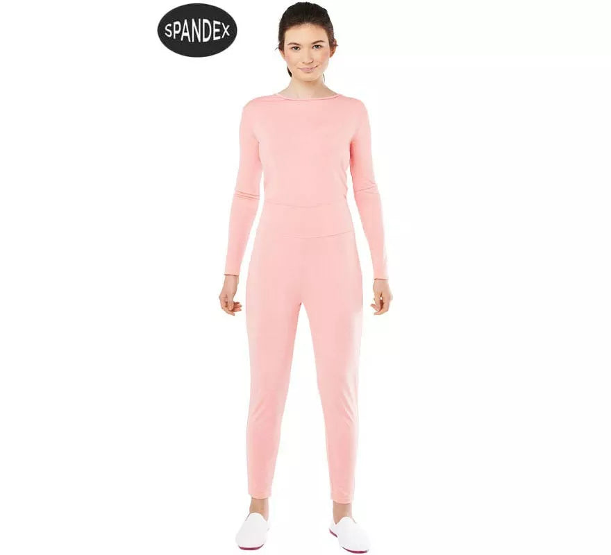 Translation missing: en.Conjunto Maillot Spandex en 2 piezas color Rosa mujer