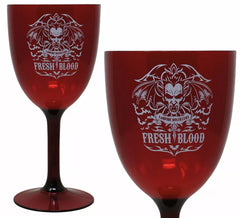 Red 'Fresh Blood' cup 9x19 cm