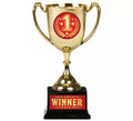 Copa Winner dorado y rojo 18 cm
