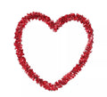 Corazón San Valentín en hilos de cobre de 27X27 cm
