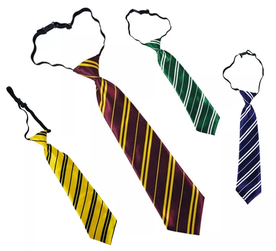 Corbata Colegial a rayas en varios colores de 37 cm