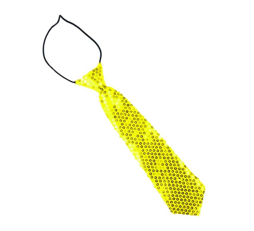 Translation missing: en.Corbata con lentejuelas infantil de 30 cm en varios colores