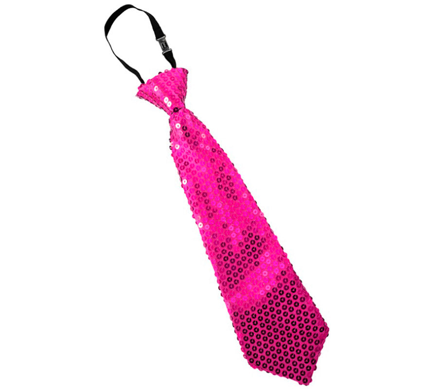 Corbata de Lentejuelas de 31 cm en varios colores