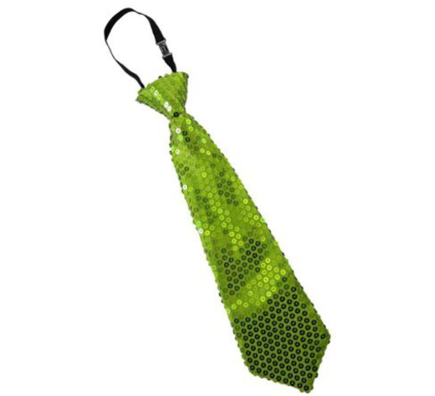 Corbata de Lentejuelas de 31 cm en varios colores