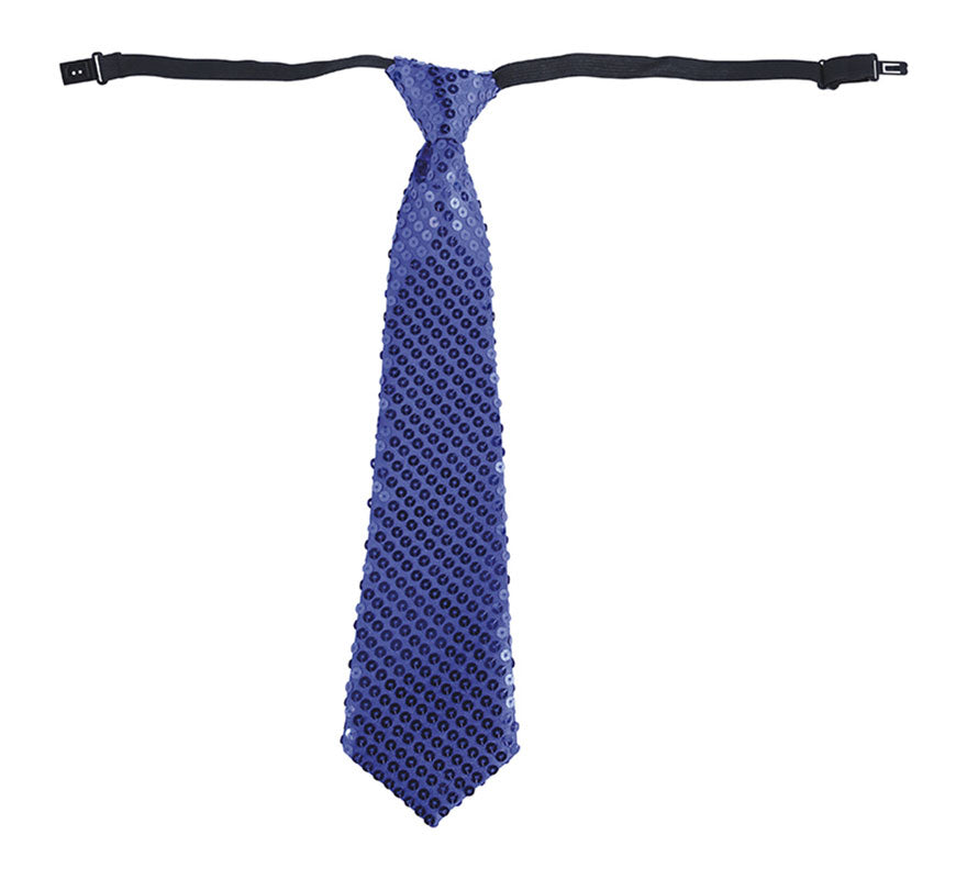 Corbata de Lentejuelas en varios colores de 35 cm
