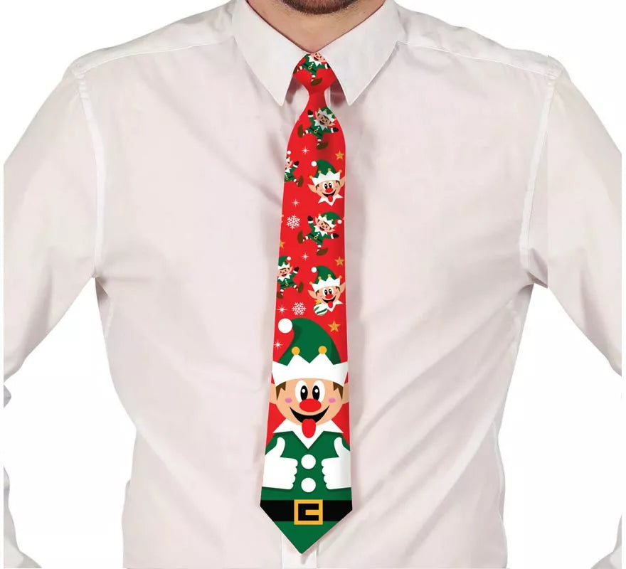 Translation missing: en.Corbata Estampada de Elfo de 45 cm