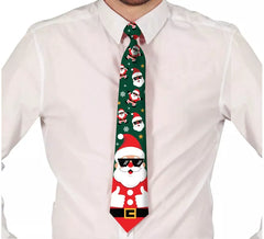 45cm Santa Claus Printed Tie