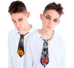 Children's Halloween tie in 2 assorted models
