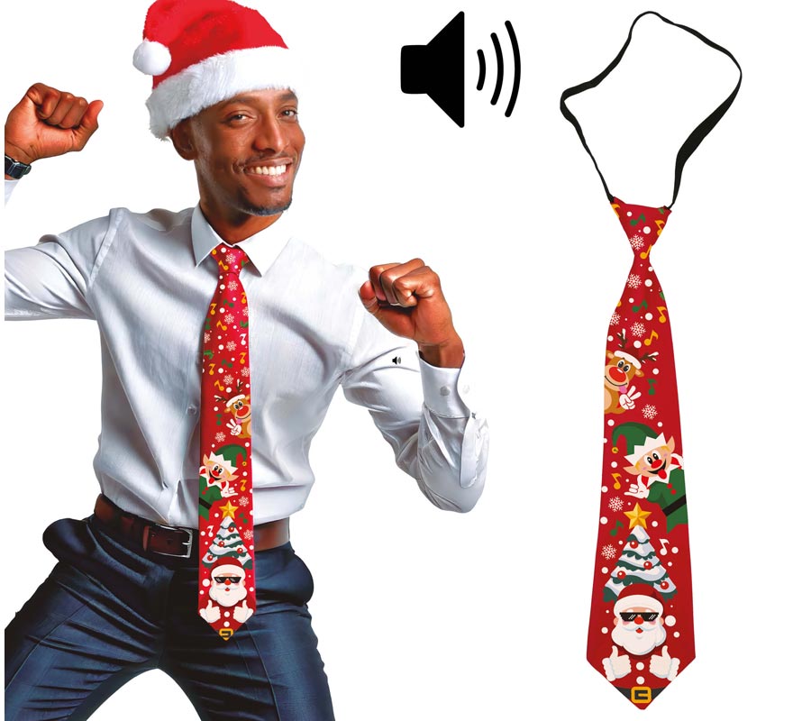 Corbata Musical de Navidad
