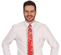 Corbata Navidad Roja de 45 cm