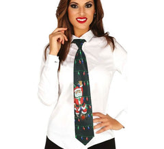 Santa Claus Tie with Light and Music