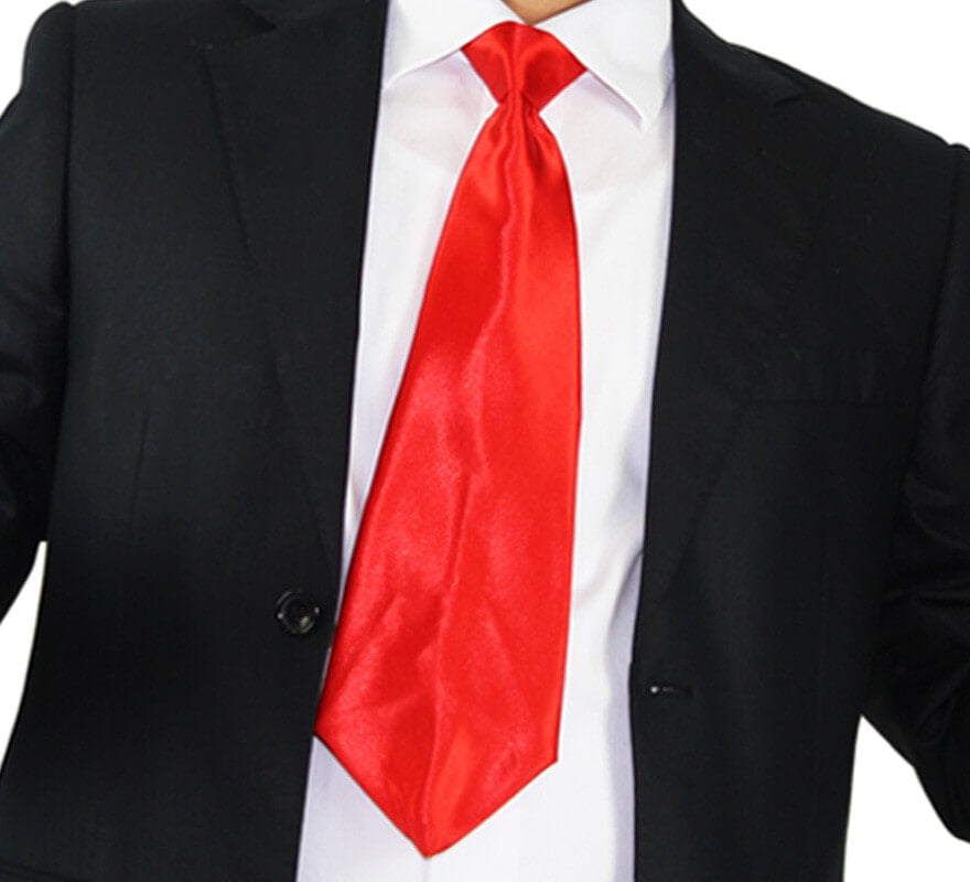 Translation missing: en.Corbata Roja de Presidente Americano 50 cm para adultos
