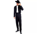 Cordobés Negro Elegante para hombre